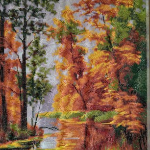 «В багрец и в золото одетые леса»