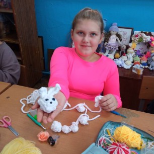 "Зайка-брелок"