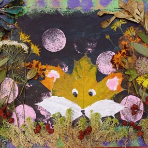 "Лисица в волшебном лесу"