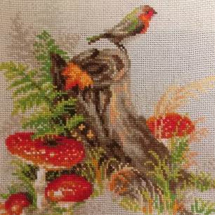 Осенний пень