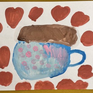 Чашка капуччино