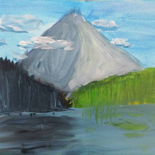 Здесь горы высокие!