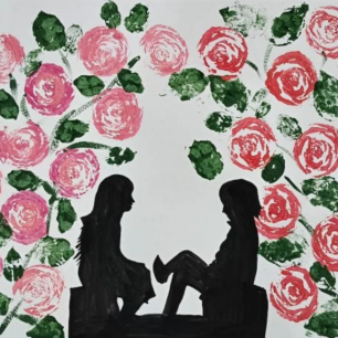 Цветочный сад Кая и Герды