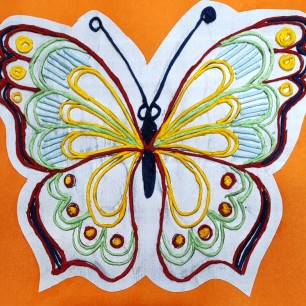 Открытка в технике "Пейп - арт"