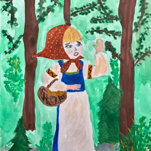 Маша из сказки "Маша и медведь"