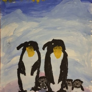 "Семья пингвинов"