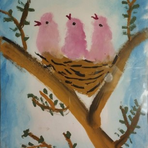 "Птенчики в гнезде"