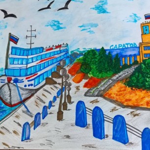 Набережная Саратова