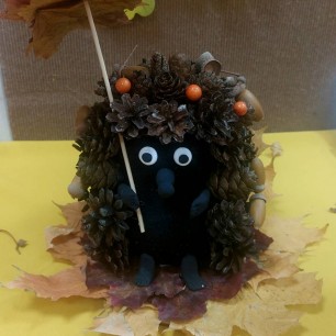 Осенний ёжик