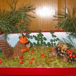 На лесной полянке