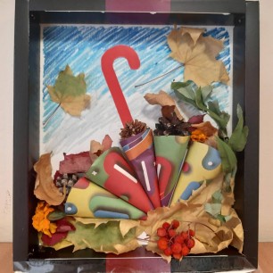 Осенний зонтик