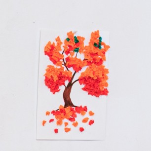 Творческая работа: картина «Золотая осень»