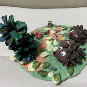 Творческая работа: композиция «Осень в лесу»