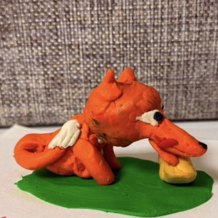 Хитрая лисица