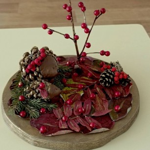 Ёжики на осенней полянке