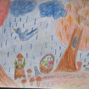 Осень и лесные жители