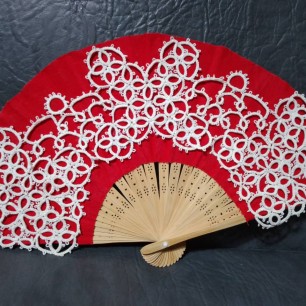 Красный веер