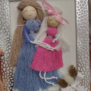 Мама с доченькой