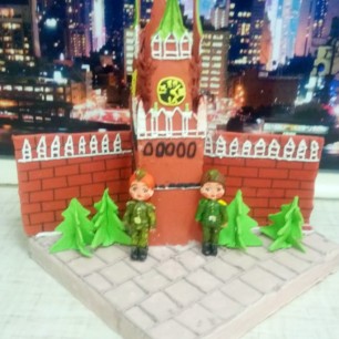 "Почетный караул" (мастика, глазурь)