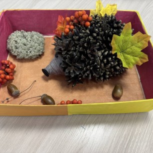 "Ёжик готовится к зиме"