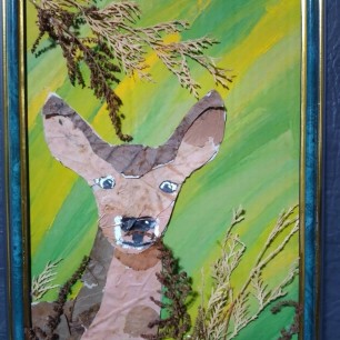 Грустная косуля