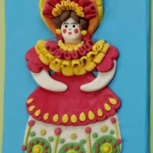 "Дымковская барыня"