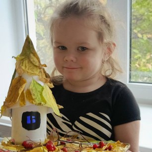 Домик для осенней феи.