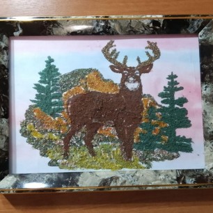 "Красавец - олень".