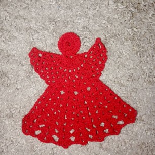 Кружевной ангелочек