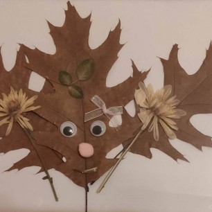 Осенний ëжик