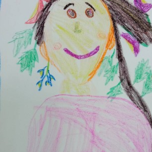 Моя милая мама