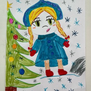 Снегурочка из сказки "Морозко"