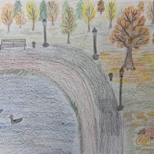 Осенний пруд