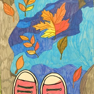 Осенние лужи