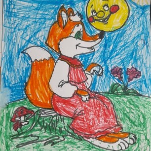 Лиса и Колобок