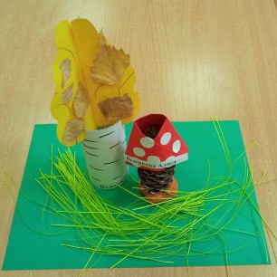 Мухомор под берёзкой