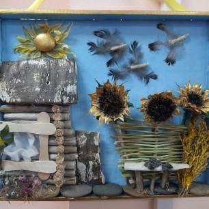 Последние подсолнухи