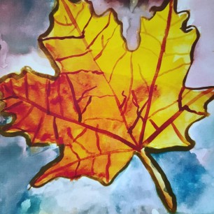 Лист осенний