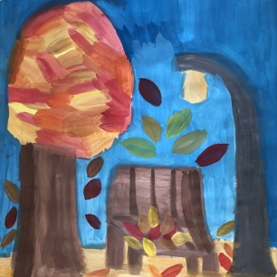 Вечерняя осень