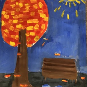 Осенний солнечный денёк