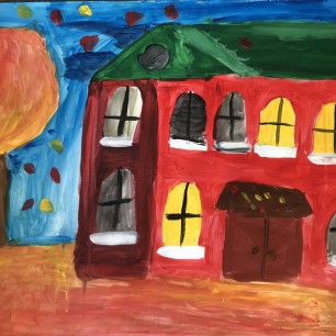 Яркая осень