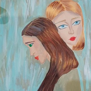 В объятьях мамы