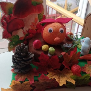 "Колобок в осеннем лесу"