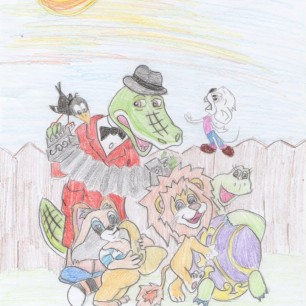 Герои любимых мультфильмов