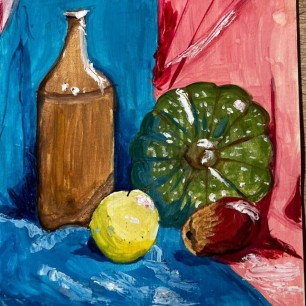 Натюрморт с патисоном