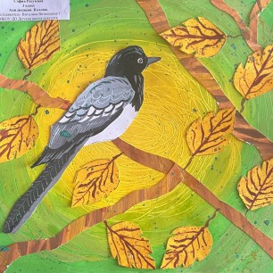 Птичка на ветке