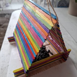 Эко-кормушка "Синичкина радость"