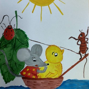 Кораблик скорлупка