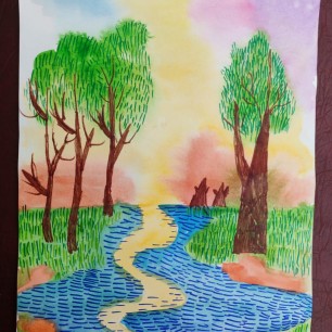 Пейзаж родного края