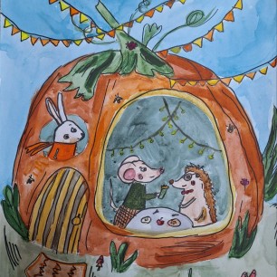 "Тыквенный домик"